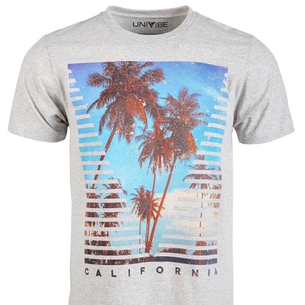 Univibe California Venice Palm Trees Tee